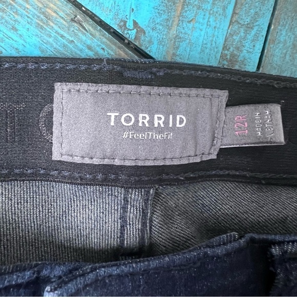Torrid Sky High Flare Premium Stretch High-Rise Jean Size 12 - Picture 11 of 12